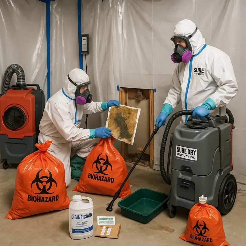 Contaminated Water Handling Protocols process in Decatur, TN