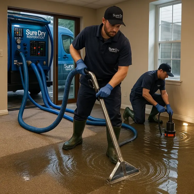 Water Extraction and Removal process in Decatur, TN